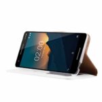 Hoesje geschikt voor Nokia 2.1 - Boekhoesje met kaartvakken - Wit