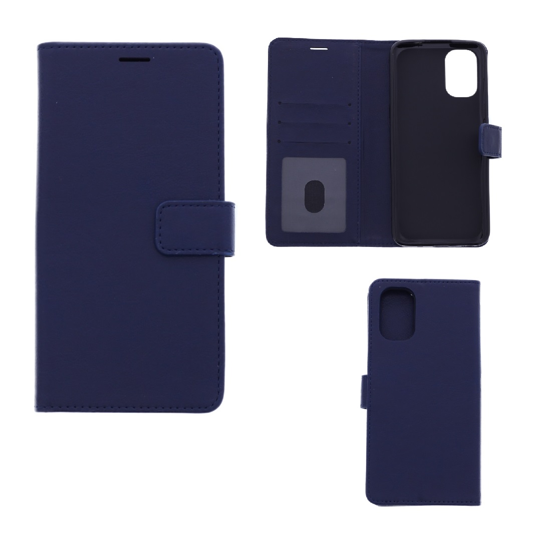 Hoesje geschikt voor Nokia G11/G21 - Boekhoesje met kaartvakken - Blauw
