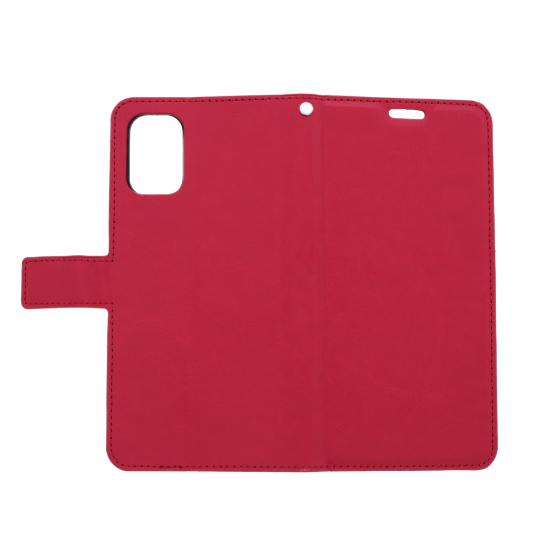 Hoesje geschikt voor Nokia G11/G21 - Boekhoesje met kaartvakken - Rood