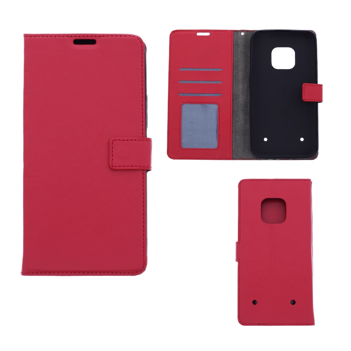 Hoesje geschikt voor Nokia XR20 - Boekhoesje met kaartvakken - Rood
