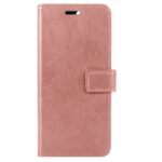 Hoesje geschikt voor OnePlus 10 Pro - Boekhoesje met kaartvakken - Rose Goud