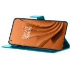 Hoesje geschikt voor OnePlus 10 Pro - Boekhoesje met kaartvakken - Turquoise