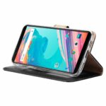 Hoesje geschikt voor OnePlus 5 - Boekhoesje met kaartvakken - Zwart