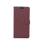 Hoesje geschikt voor OnePlus 8T - Boekhoesje met kaartvakken - Bruin