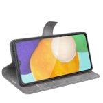 Hoesje geschikt voor Oppo A77 - Boekhoesje - Telefoonhoes - Grijs