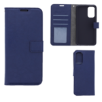 Hoesje geschikt voor Oppo Reno 5 - Boekhoesje met kaartvakken - Blauw