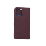 Hoesje geschikt voor Oppo Reno 5 - Boekhoesje met kaartvakken - Bruin