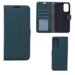 Hoesje geschikt voor Oppo Reno 5 - Boekhoesje met kaartvakken - Groen