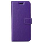 Hoesje geschikt voor Oppo Reno 5 - Boekhoesje met kaartvakken - Paars