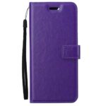 Hoesje geschikt voor Oppo Reno 5 - Boekhoesje met kaartvakken - Paars