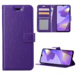 Hoesje geschikt voor Oppo Reno 5 - Boekhoesje met kaartvakken - Paars