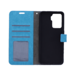 Hoesje geschikt voor Oppo Reno 5Z - Boekhoesje met kaartvakken - Turquoise