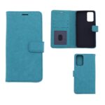 Hoesje geschikt voor Oppo Reno 6 - Boekhoesje met kaartvakken - Turquoise