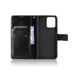 Hoesje geschikt voor RealMe 8 Pro - Boekhoesje met kaartvakken - Zwart