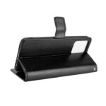 Hoesje geschikt voor RealMe 8 Pro - Boekhoesje met kaartvakken - Zwart