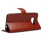 Hoesje geschikt voor Samsung Galaxy S8 - Boekhoesje met kaartvakken - Bruin