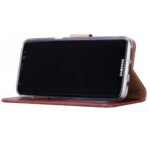 Hoesje geschikt voor Samsung Galaxy S8 - Boekhoesje met kaartvakken - Bruin