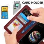 Hoesje geschikt voor Samsung Galaxy S8 Plus - Boekhoesje met kaartvakken - Bruin