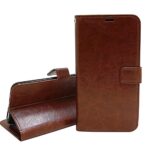 Hoesje geschikt voor Samsung Galaxy S8 Plus - Boekhoesje met kaartvakken - Bruin