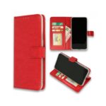 Hoesje geschikt voor Samsung Galaxy S8 Plus - Boekhoesje met kaartvakken - Rood