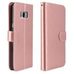 Hoesje geschikt voor Samsung Galaxy S8 Plus - Boekhoesje met kaartvakken - Rose Goud