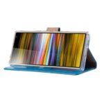 Hoesje geschikt voor Son Xperia XZ2 Premium - Boekhoesje met kaartvakken - Turquoise
