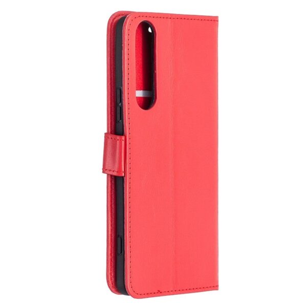 Hoesje geschikt voor Sony Xperia 1 II - Boekhoesje met kaartvakken - Rood