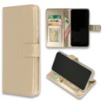 Hoesje geschikt voor Sony Xperia XZ2 Premium - Boekhoesje met kaartvakken - Goud