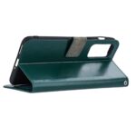 Hoesje geschikt voor Xiaomi 12/12X - Boekhoesje met kaartvakken - Groen