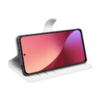 Hoesje geschikt voor Xiaomi 12/12X - Boekhoesje met kaartvakken - Wit