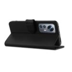 Hoesje geschikt voor Xiaomi 12/12X - Boekhoesje met kaartvakken - Zwart