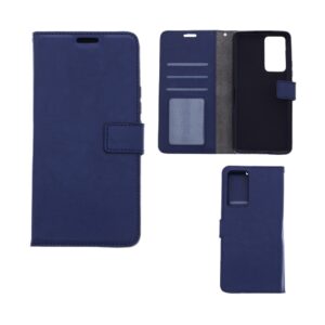 Hoesje geschikt voor Xiaomi 12 Pro - Boekhoesje met kaartvakken - Blauw