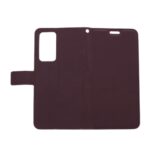 Hoesje geschikt voor Xiaomi 12 Pro - Boekhoesje met kaartvakken - Bruin