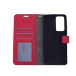 Hoesje geschikt voor Xiaomi 12 Pro - Boekhoesje met kaartvakken - Rood