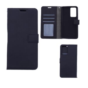 Hoesje geschikt voor Xiaomi 12 Pro - Boekhoesje met kaartvakken - Zwart