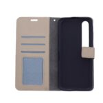 Hoesje geschikt voor Xiaomi Mi 10 - Boekhoesje met kaartvakken - Goud