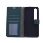 Hoesje geschikt voor Xiaomi Mi 10 - Boekhoesje met kaartvakken - Groen