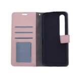 Hoesje geschikt voor Xiaomi Mi 10 - Boekhoesje met kaartvakken - RoseGoud