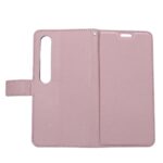 Hoesje geschikt voor Xiaomi Mi 10 - Boekhoesje met kaartvakken - RoseGoud