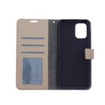 Hoesje geschikt voor Xiaomi Mi 10 Lite - Boekhoesje met kaartvakken - Goud