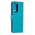 Hoesje geschikt voor Xiaomi Mi 10 Lite - Boekhoesje met kaartvakken - Turquoise