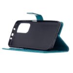 Hoesje geschikt voor Xiaomi Mi 10 Lite - Boekhoesje met kaartvakken - Turquoise