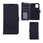 Hoesje geschikt voor Xiaomi Mi 10 Lite - Boekhoesje met kaartvakken - Zwart