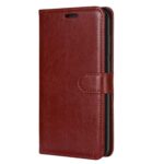 Hoesje geschikt voor Xiaomi Mi 10 Pro - Boekhoesje met kaartvakken - Bruin