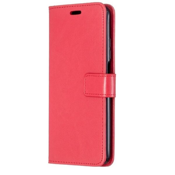 Hoesje geschikt voor Xiaomi Mi 10T Lite - Boekhoesje met kaartvakken - Rood