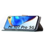 Hoesje geschikt voor Xiaomi Mi 10T Pro - Boekhoesje met kaartvakken - Groen