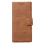 Hoesje geschikt voor Xiaomi Mi 10T Pro - Boekhoesje met kaartvakken - Lichtbruin