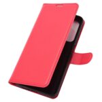 Hoesje geschikt voor Xiaomi Mi 10T Pro - Boekhoesje met kaartvakken - Rood