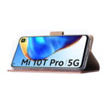 Hoesje geschikt voor Xiaomi Mi 10T Pro - Boekhoesje met kaartvakken - RoseGoud