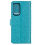 Hoesje geschikt voor Xiaomi Mi 10T Pro - Boekhoesje met kaartvakken - Turquoise